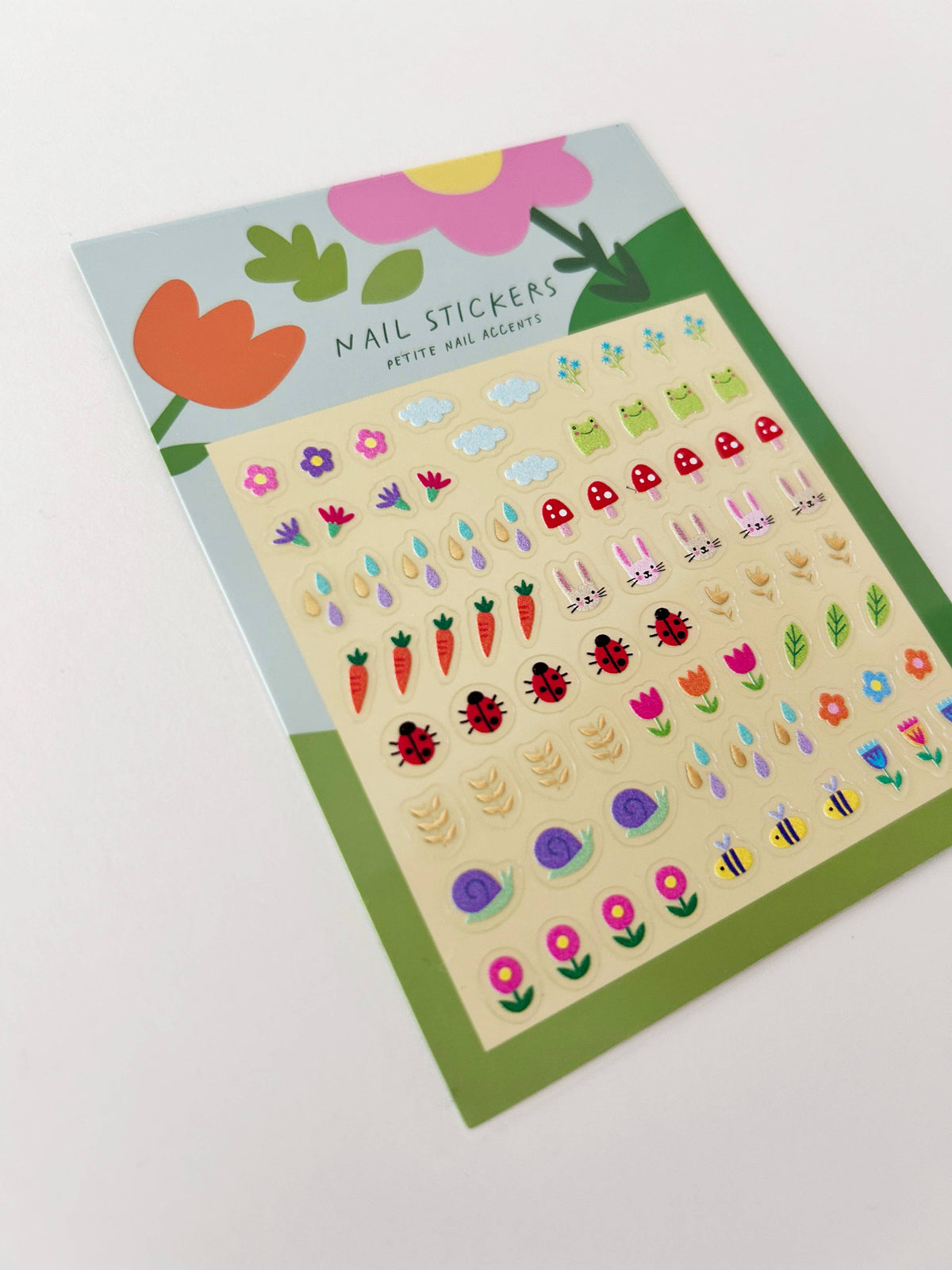 Garden Charms Petite Nail Stickers Sheet