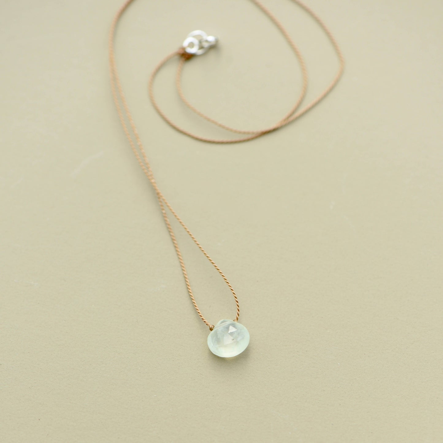 Delicate Teardrop Pendant Necklace