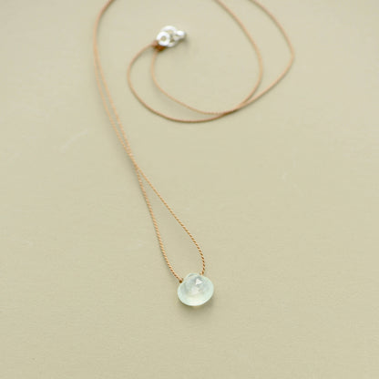Delicate Teardrop Pendant Necklace