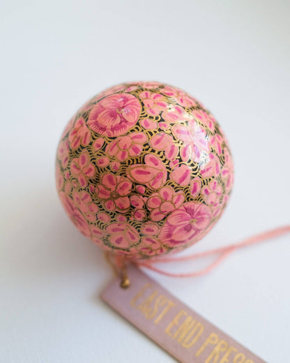 Lilac Florals Bauble