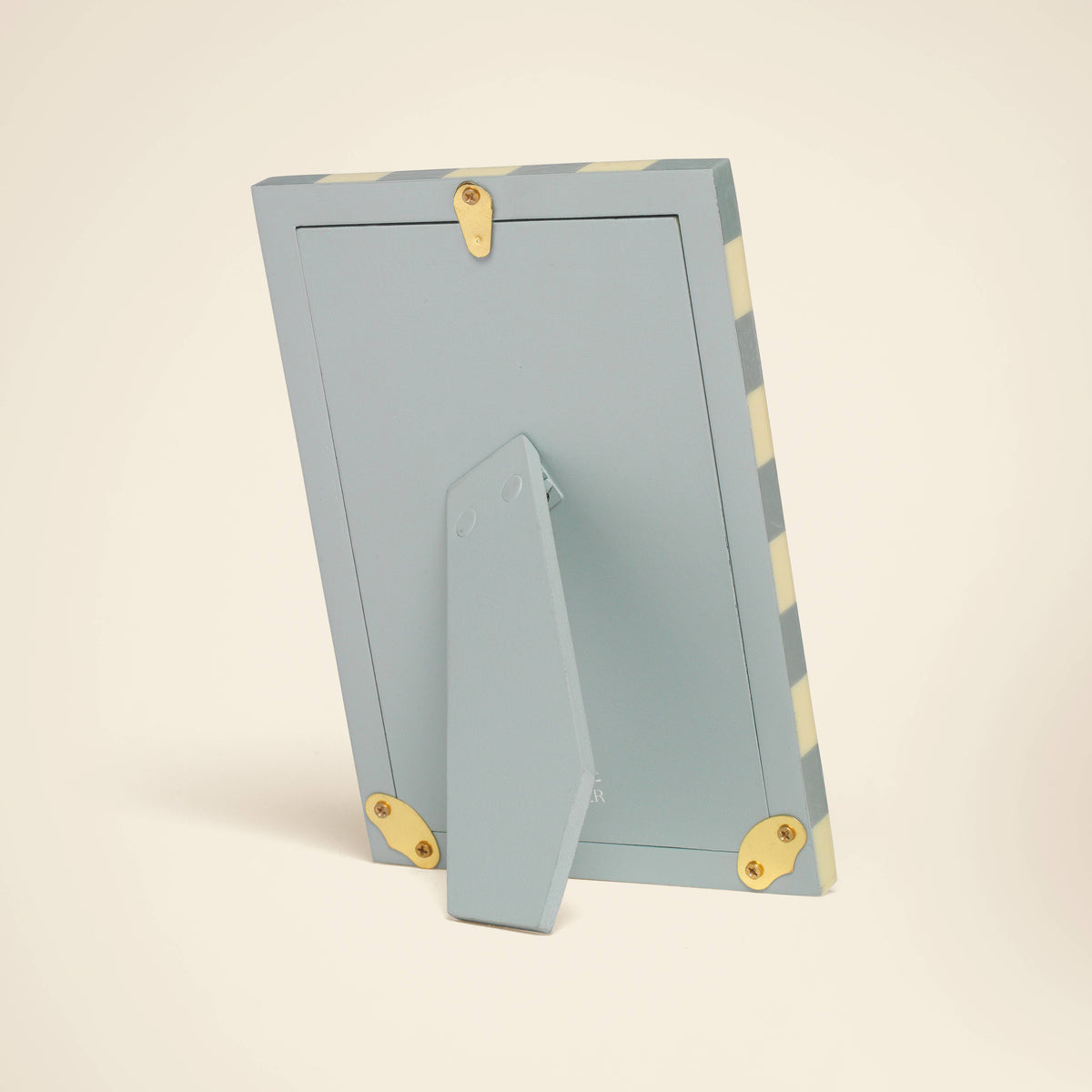 Striped Resin Desk Photo Frame, 4x6