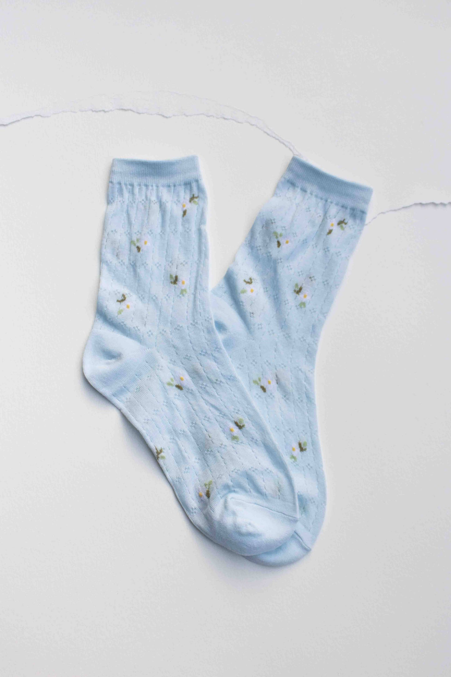 Mini Floral Cotton Socks