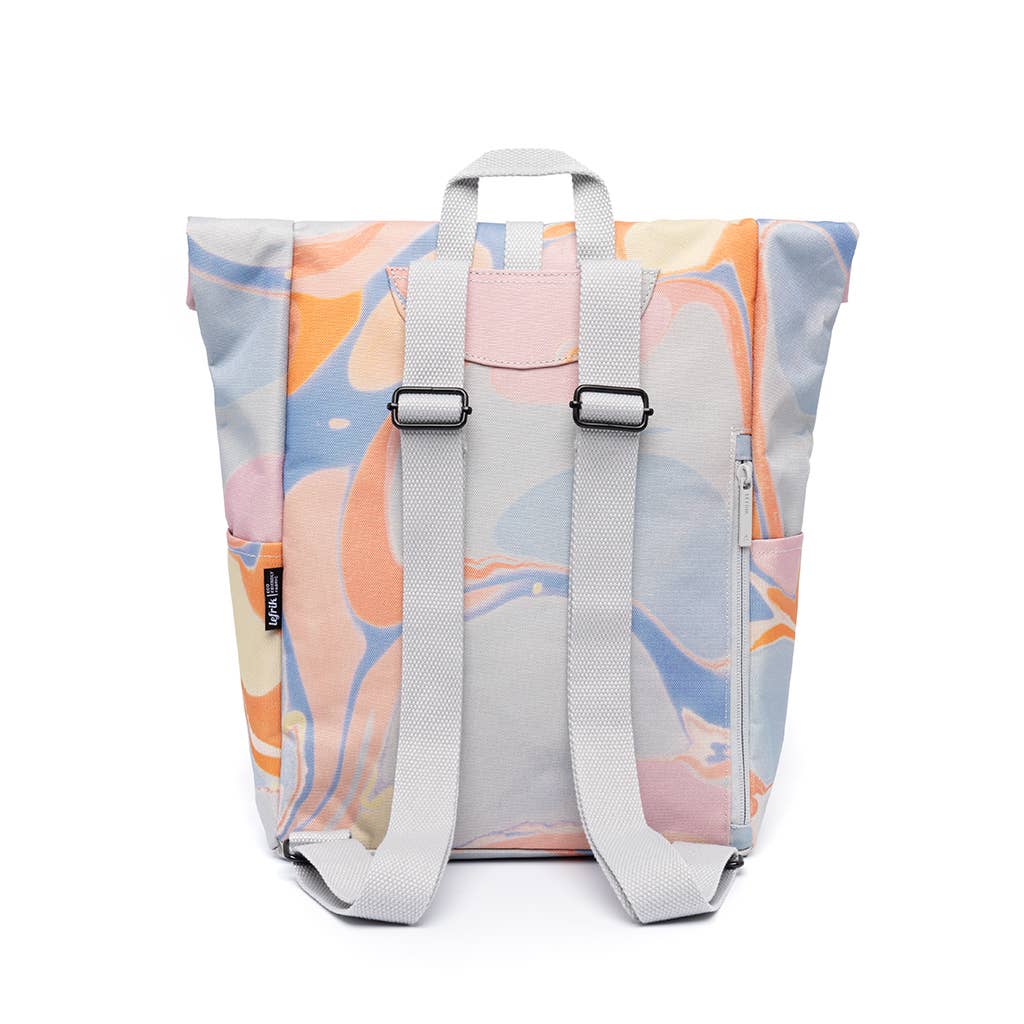 Roll Mini Backpack : Bauhaus Marble