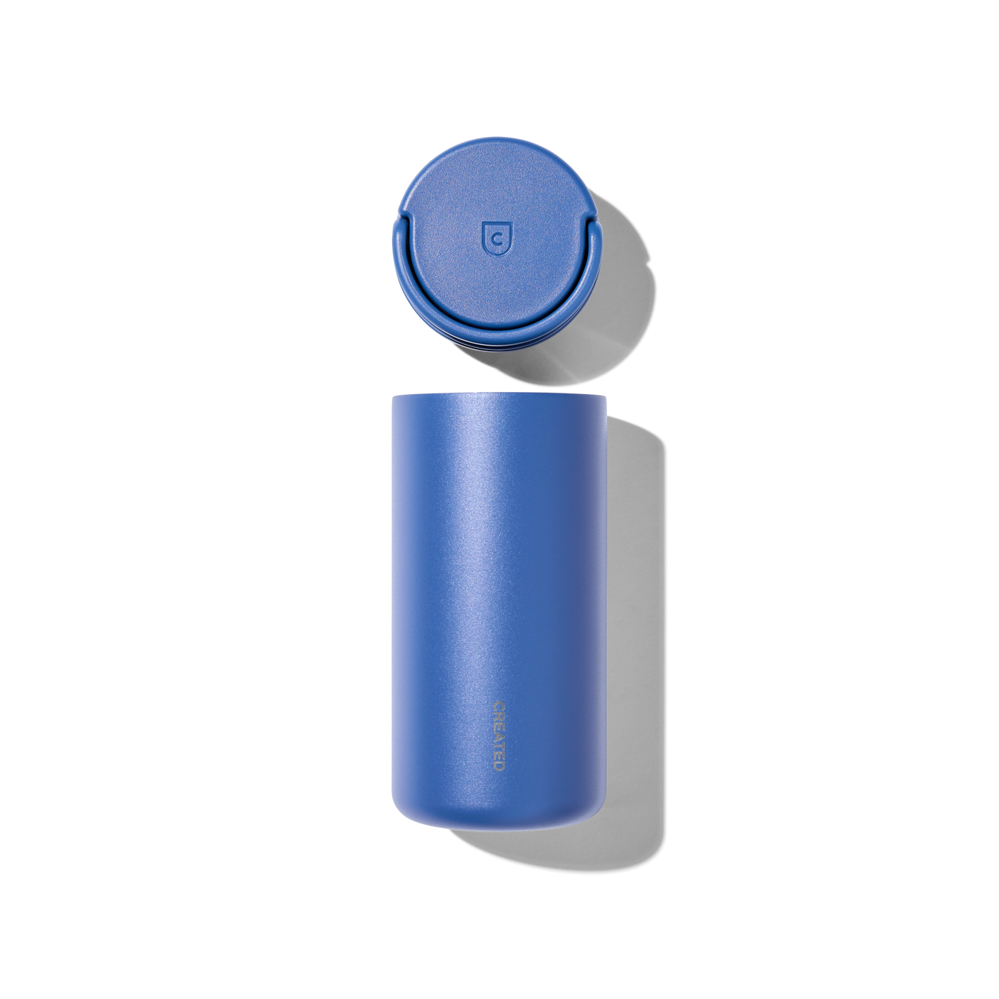 12oz Nomad with Grip Lid (Pacific Blue)