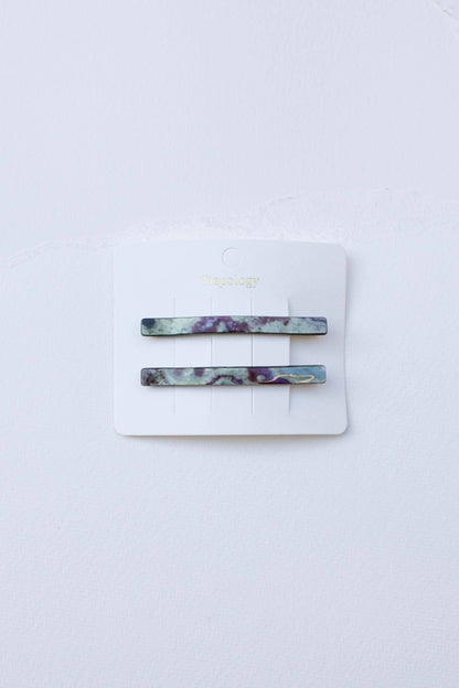 Simple Barrette Bobby Pin Set