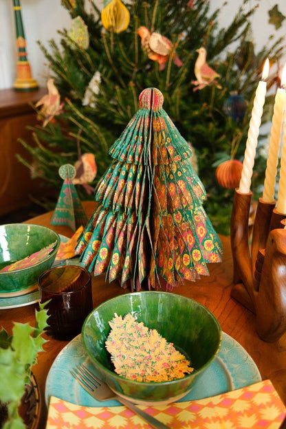 Christmas Tree Honeycomb Paper Decoration
