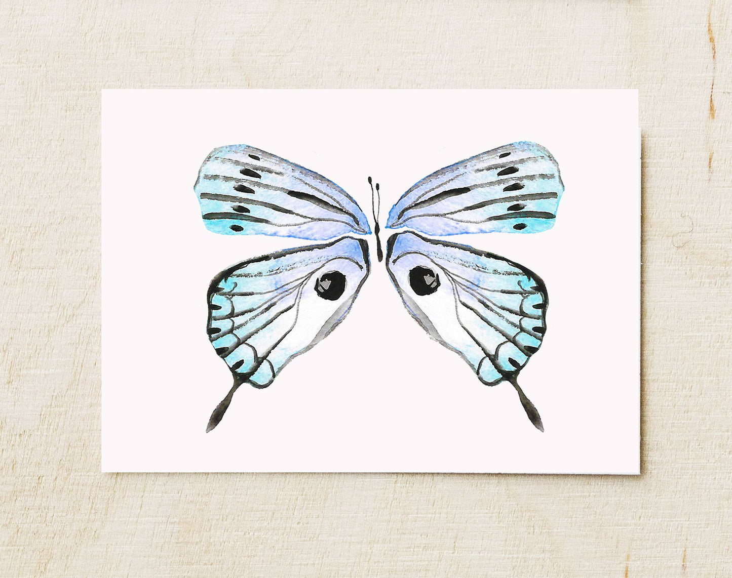 Butterfly Watercolor Art Print