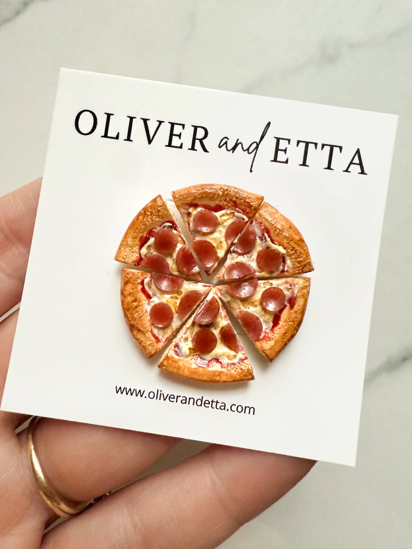 Pepperoni Pizza Magnets