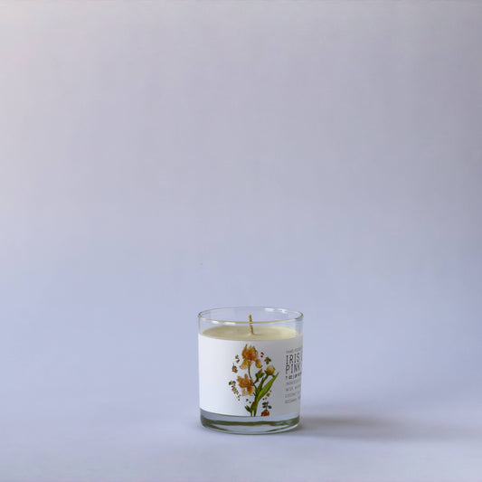 Iris & Pink Peppercorn - Medium Glass - Just Bee Candle