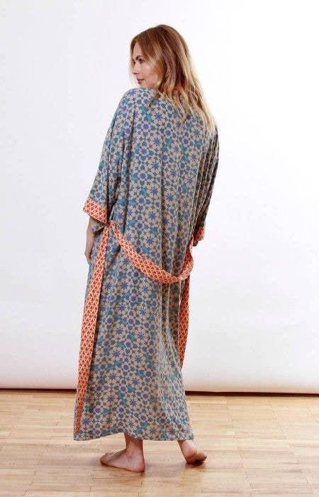 Soft Pure Cotton Kimono Robe
