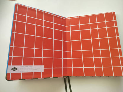 Star Tulip Embroidered Medium Hardcover Sketchbook