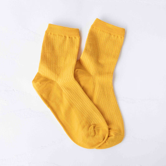 Lightweight Solid Socks