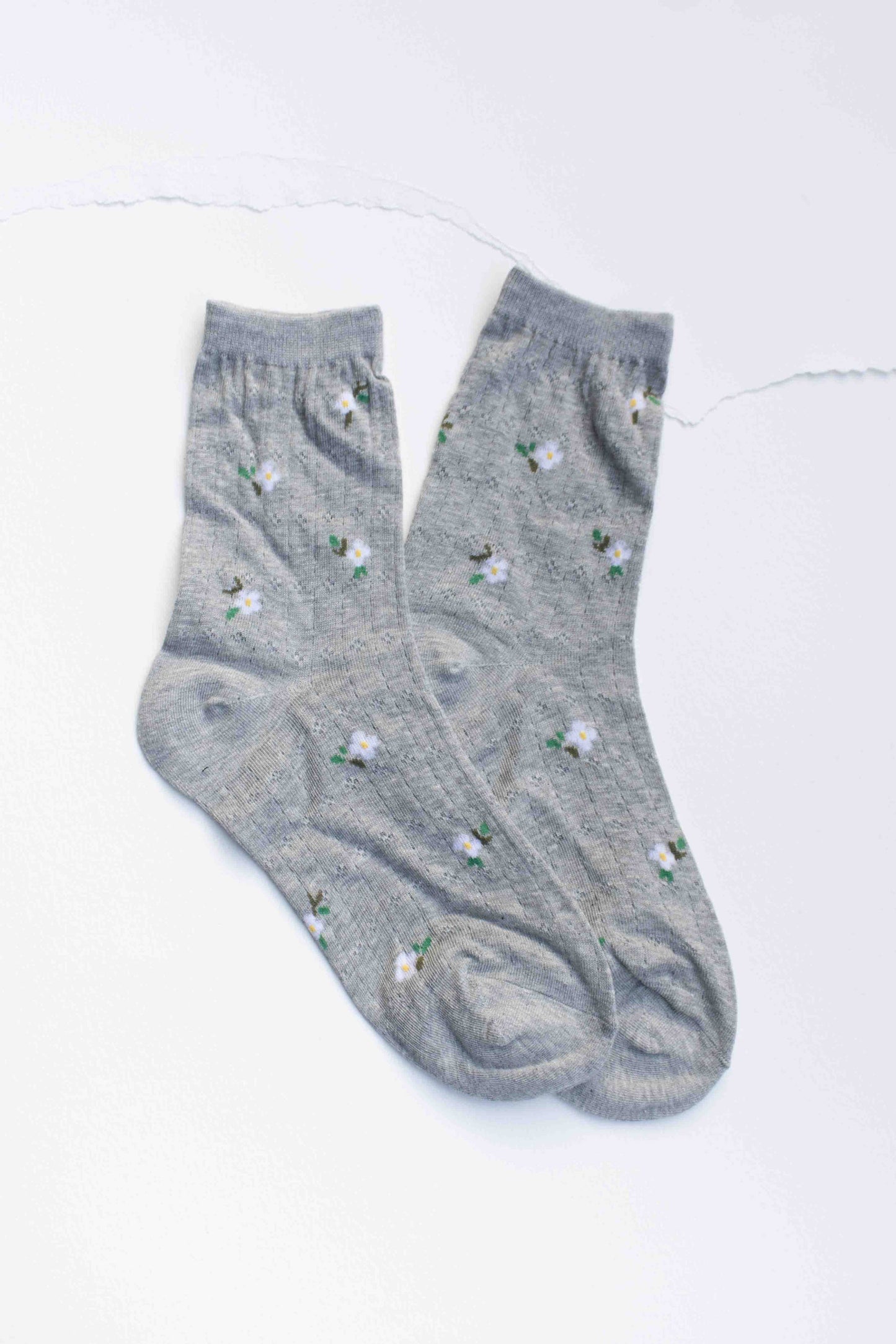 Mini Floral Cotton Socks