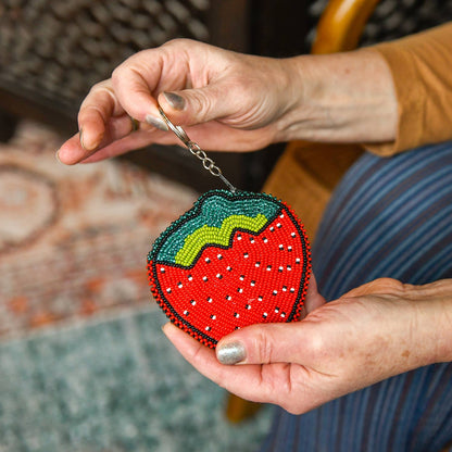 Strawberry Tutti Frutti Coin Purse
