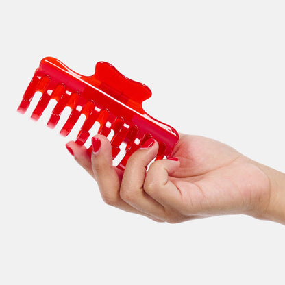 Large Double Tooth Acetate Hair Claw Clip