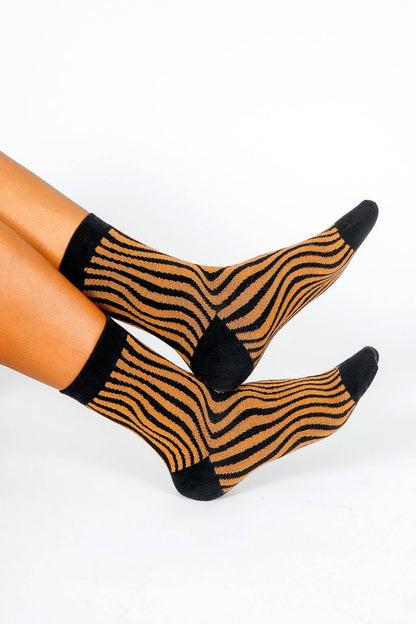 Wave Ankle Sock