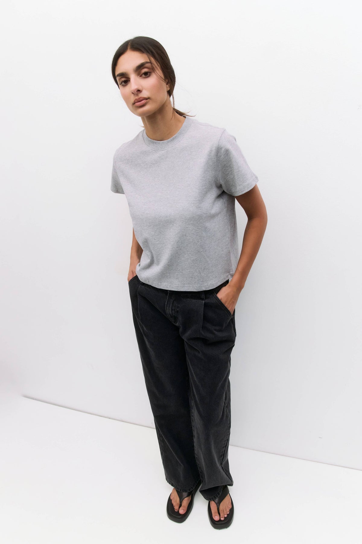 The Lanie Heavyweight Cotton T-Shirt