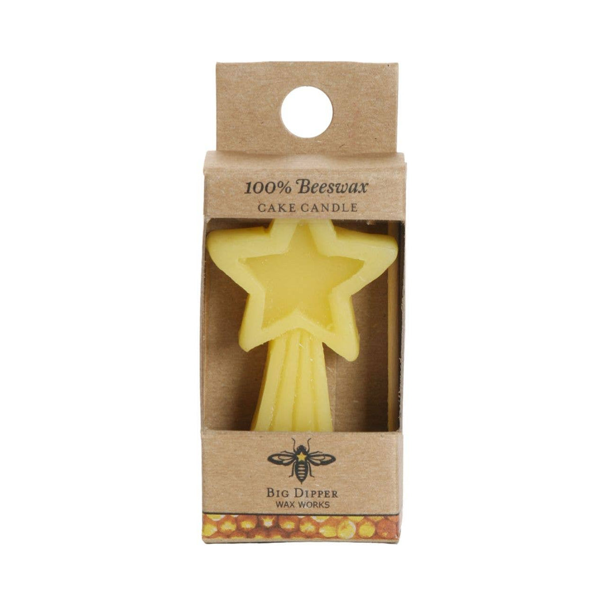 Beeswax Number Birthday Cake Candles