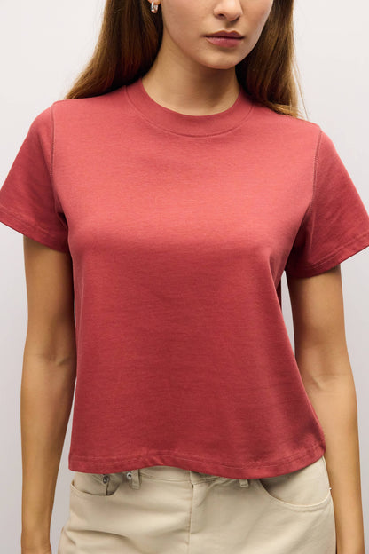 The Lanie Heavyweight Cotton T-Shirt