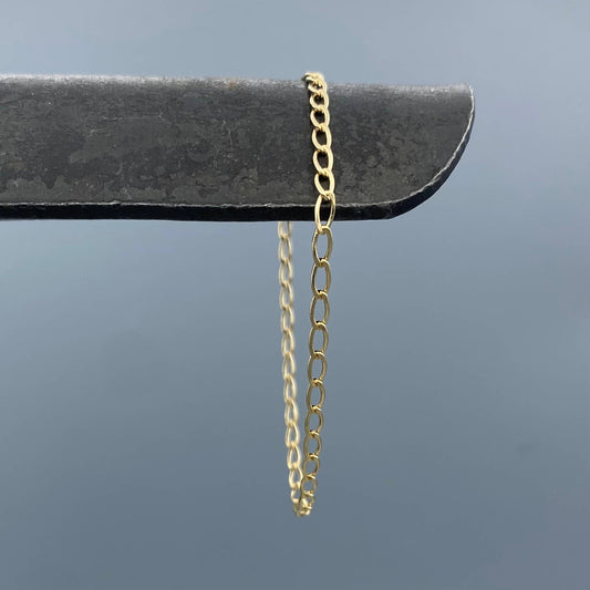 14K Gold-Filled Oval Link Bracelet