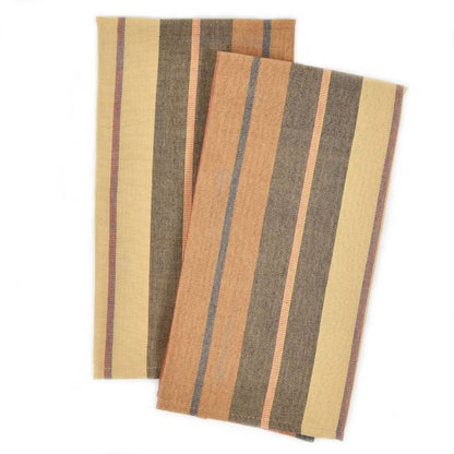 Hand Woven Guatemalan Kitchen Striped Towel Sets