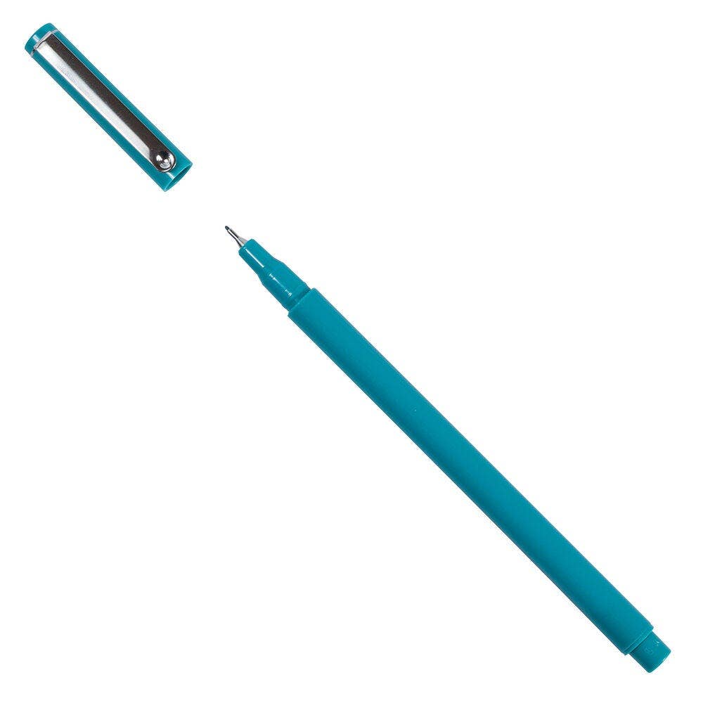 JAM Paper Le Pen Teal Ultra Fine Tip 2 Pack