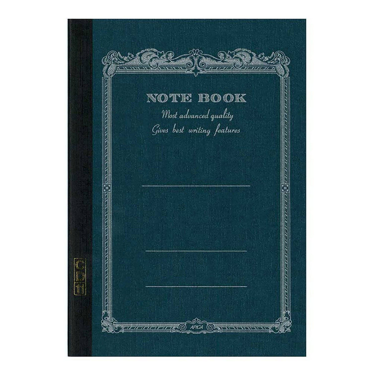 Vintage Inspired Lay-Flat Lined Notebook - 6.9" x 9.8"