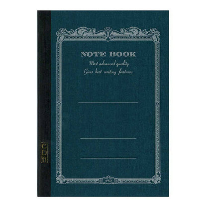 Vintage Inspired Lay-Flat Lined Notebook - 6.9" x 9.8"
