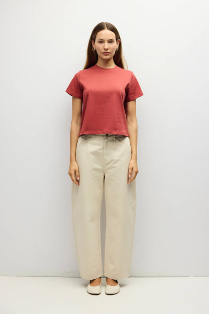 The Lanie Heavyweight Cotton T-Shirt