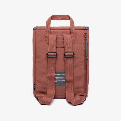Recycled Mini Backpack, Bronze