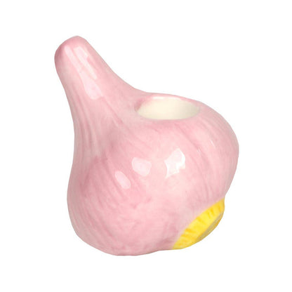 Garlic Ceramic Candle Holder