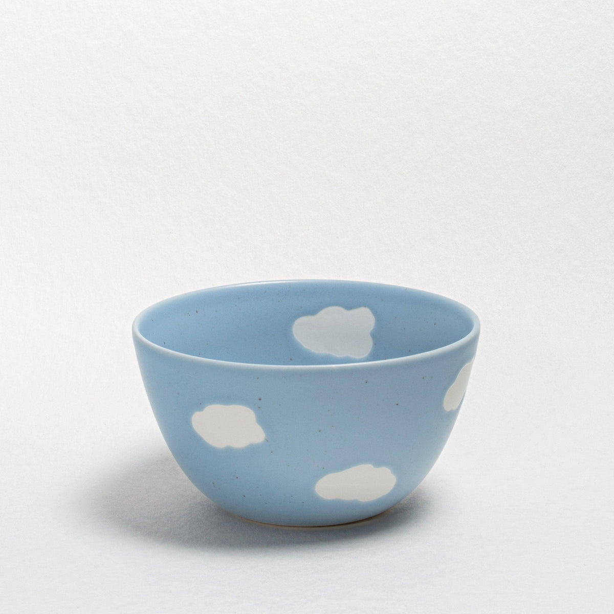Blue Cloud Stoneware Cereal Bowl