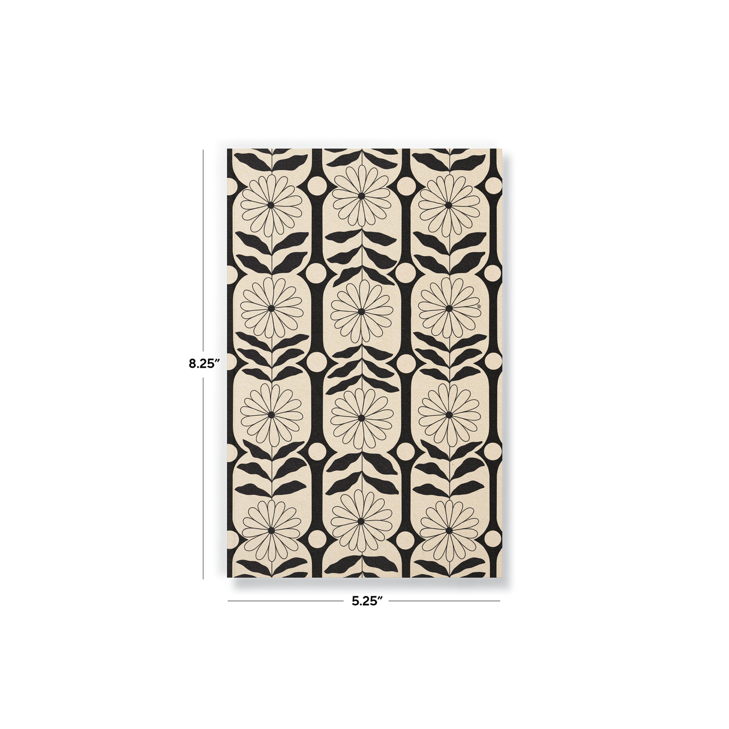 Growing Pattern Classic Layflat Journal Notebook