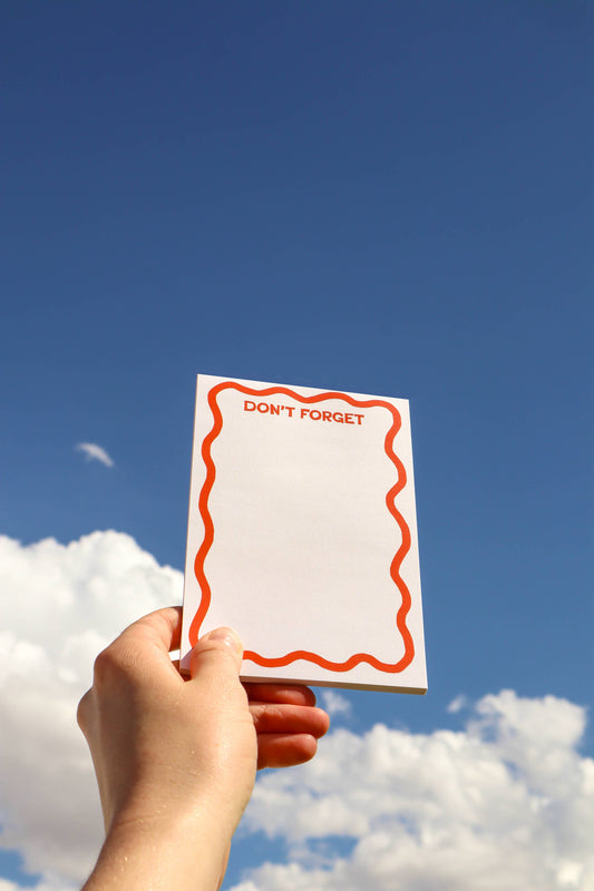 Don't Forget Notepad