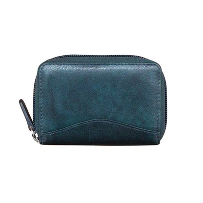 Leather Accordion Card Holder