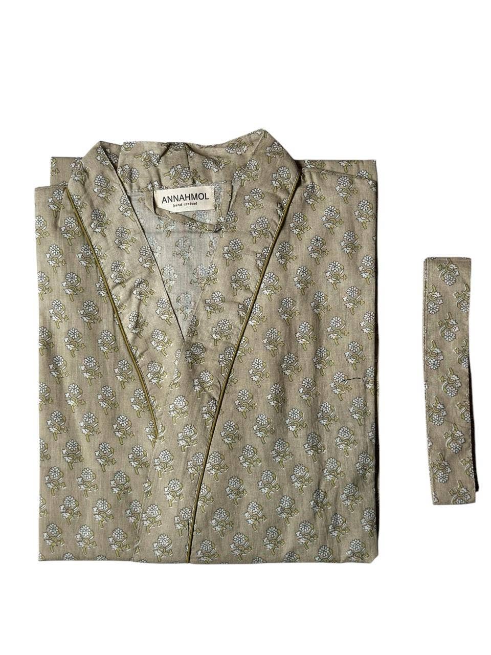 Soft Pure Cotton Kimono Robe