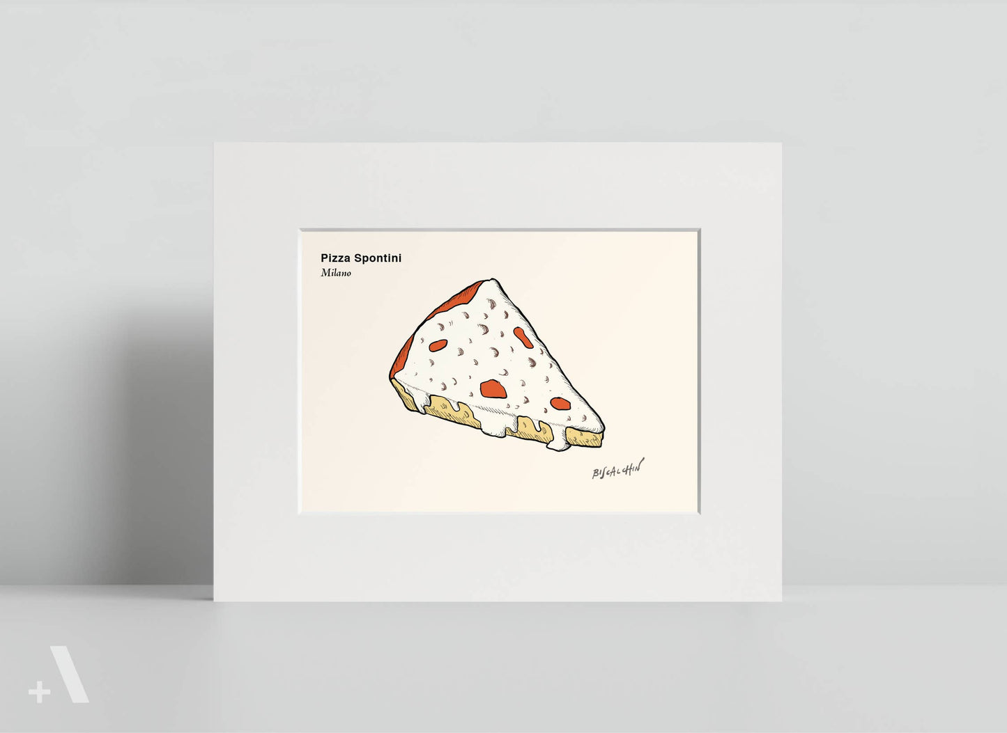 Pizzas of Italy Illustrated Art Print