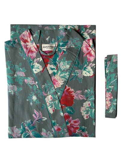 Soft Pure Cotton Kimono Robe