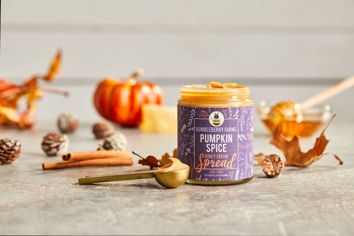 Pumpkin Spice Honey Spread