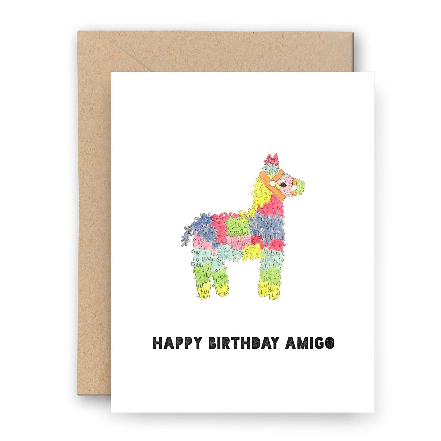 Happy Birthday Amigo Piñata Card