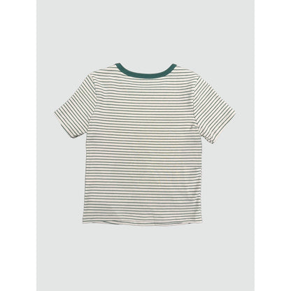 STRIPED COTTON TEE