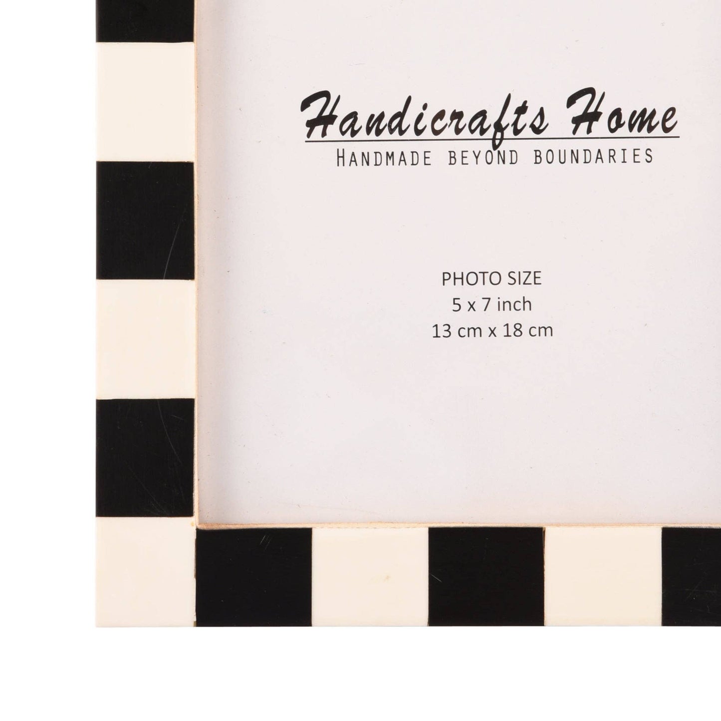 Black & White Checker Frame