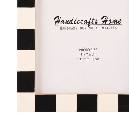 Black & White Checker Frame