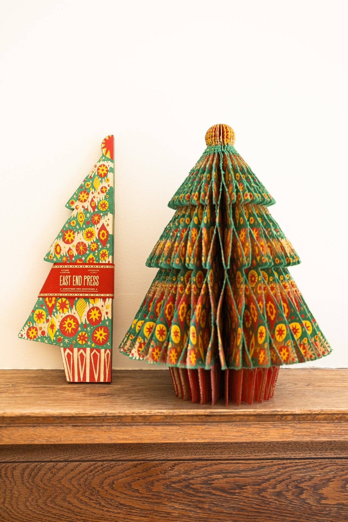 Christmas Tree Honeycomb Paper Decoration