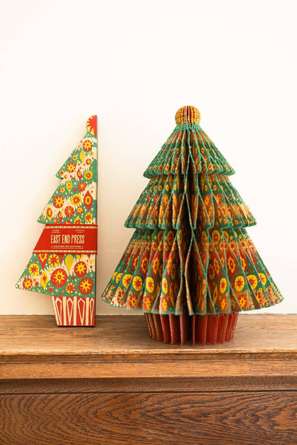 Christmas Tree Honeycomb Paper Decoration