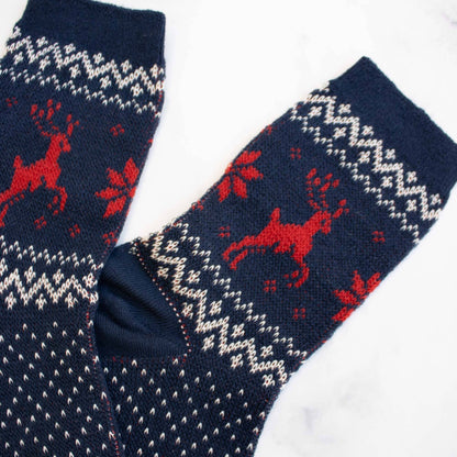 Christmas Deer Socks