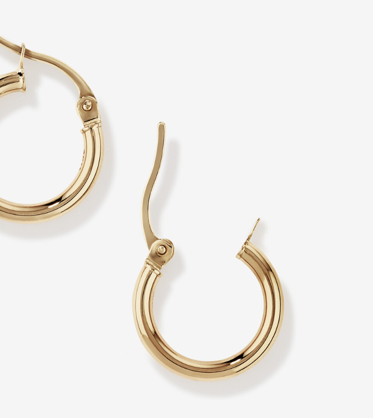 Chunky Classic Waterproof Hoop Earrings