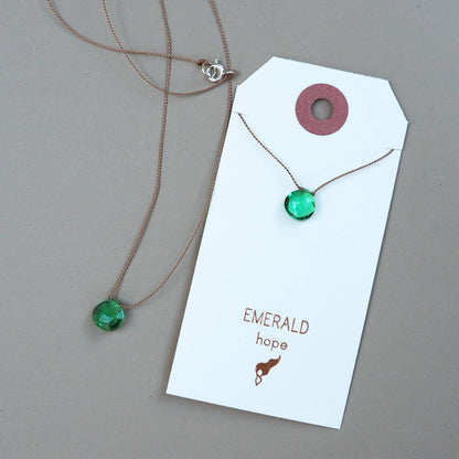 Delicate Teardrop Pendant Necklace