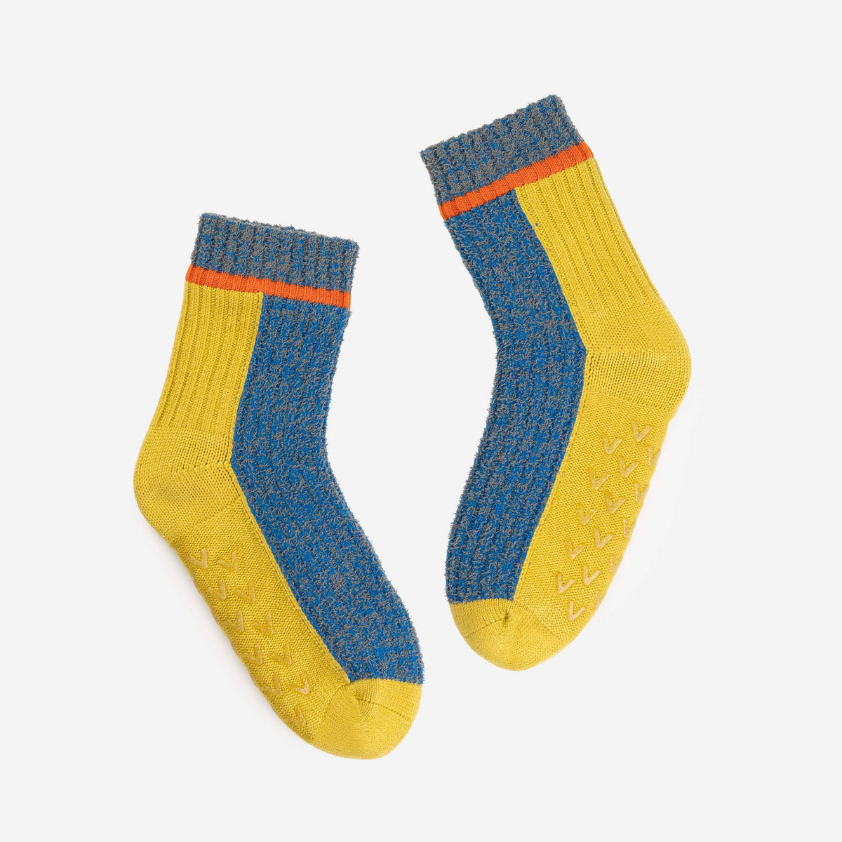 Color Ragg Fleece Lined Knit House Socks