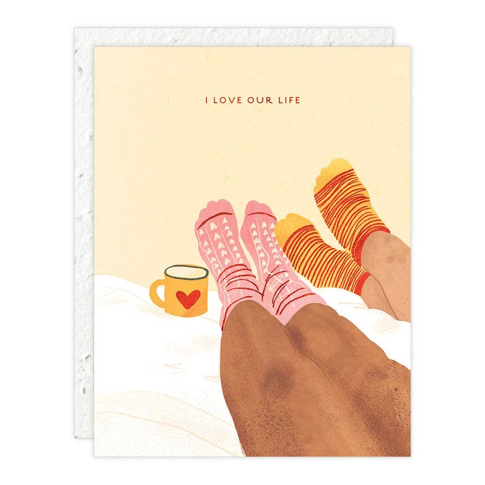 Love and Friendship Card Plantable Seed Envelope